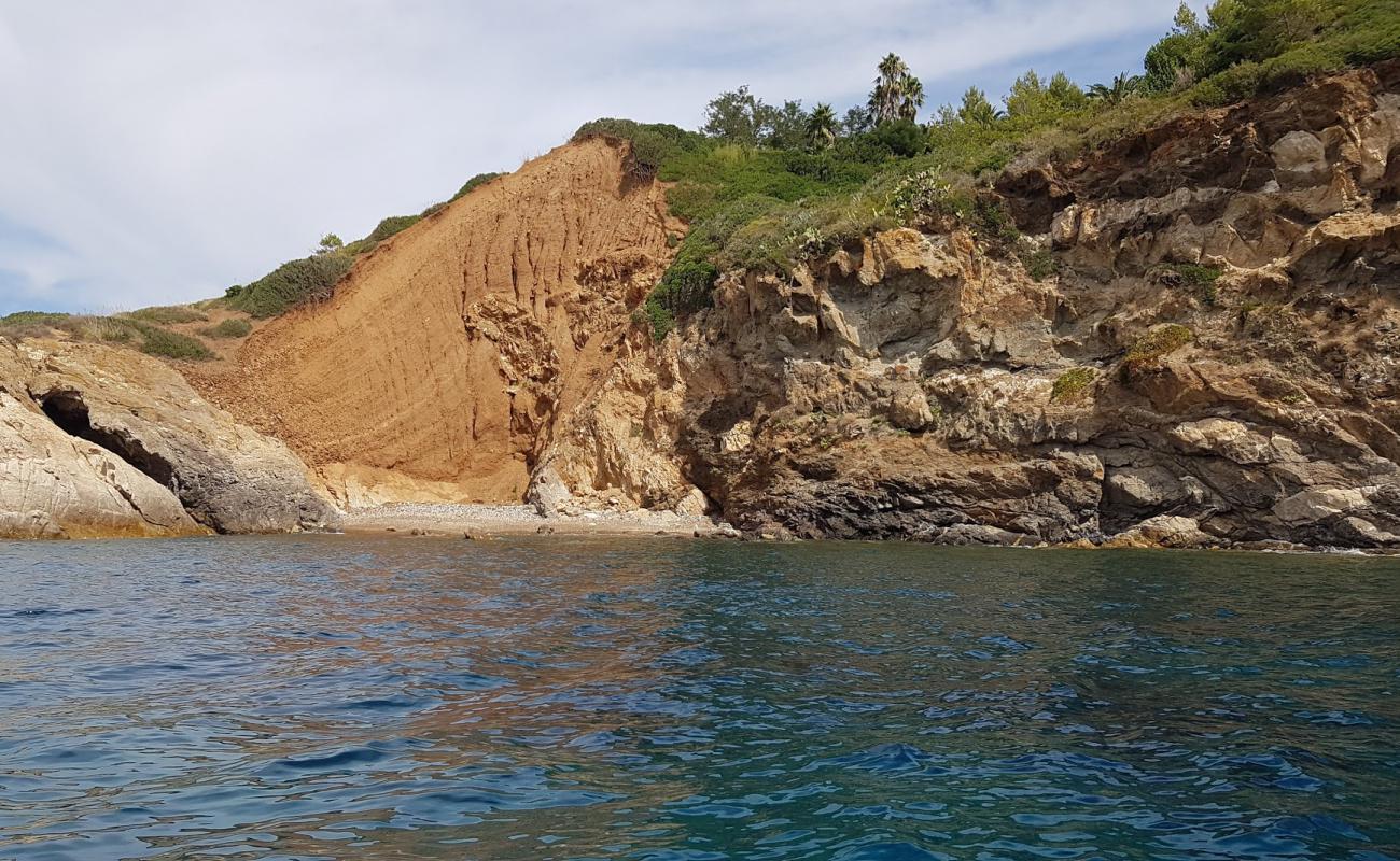 Foto af La Ripa beach med let sten overflade