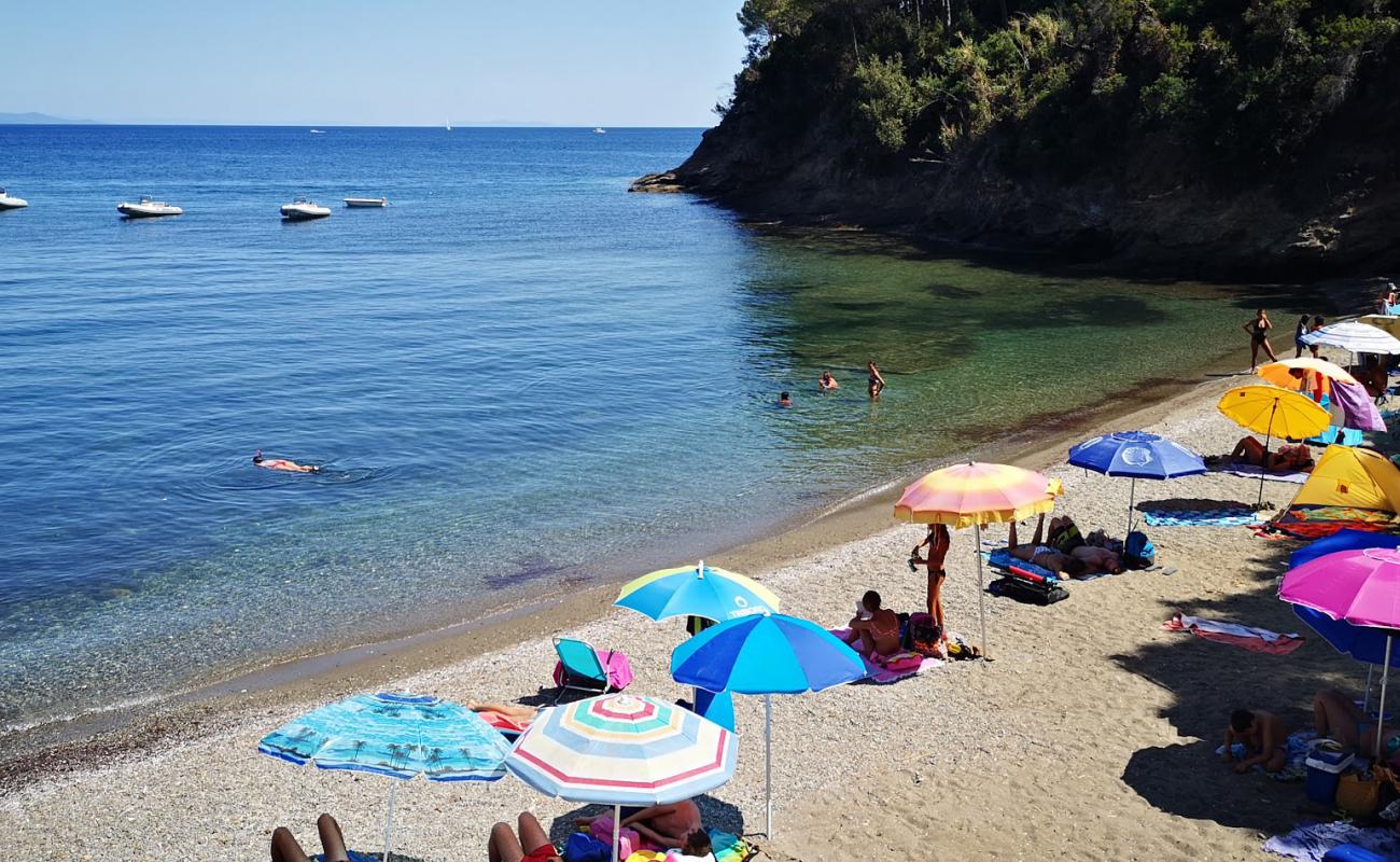 Foto af Capo Perla beach med let sten overflade