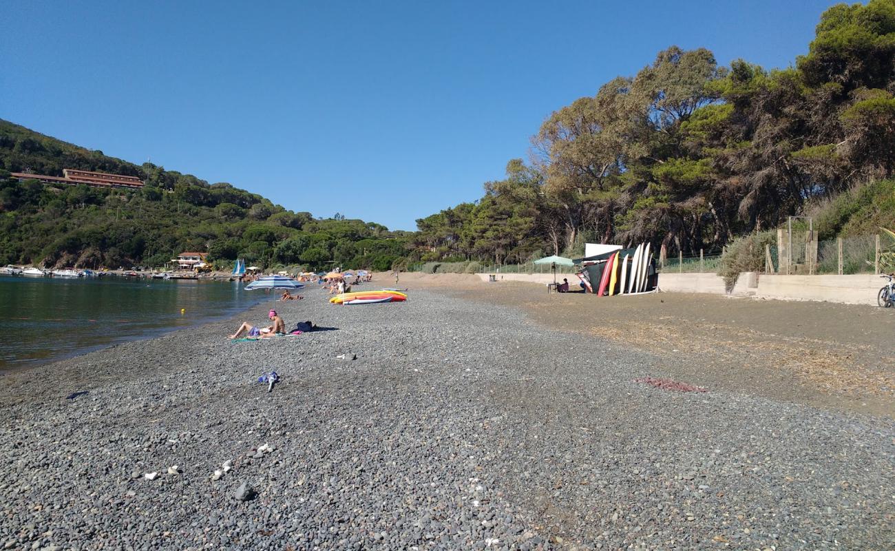 Foto af Margidore beach med grå sten overflade