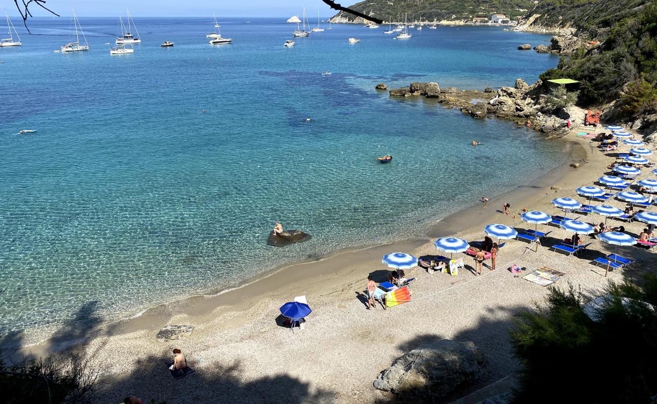 Foto af Spiaggia del Viticcio II med let sand og småsten overflade