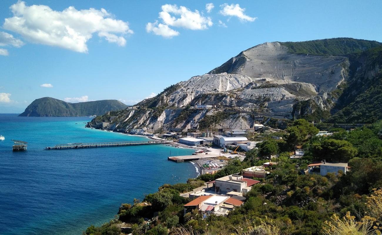 Foto af Porticello beach med let sten overflade