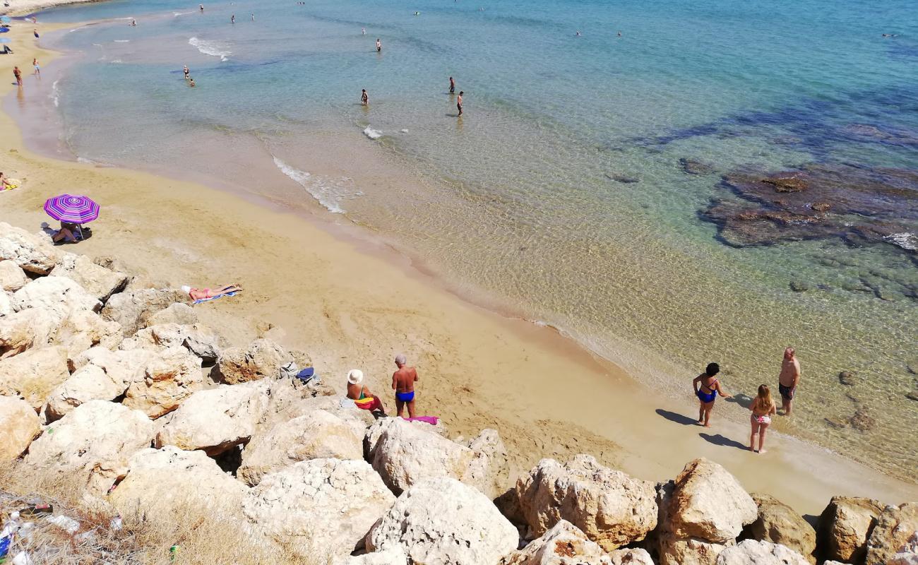 Foto af Spiaggia Pantanello med fin brunt sand overflade