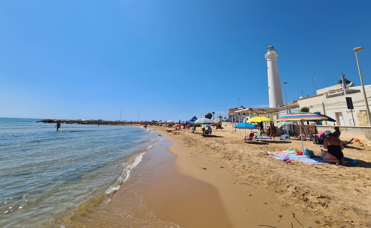 Foto af Punta Secca med lys sand overflade