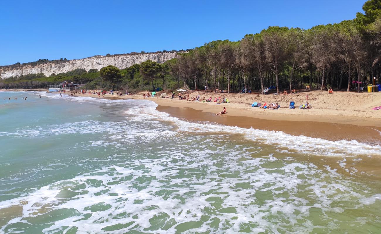 Foto af Spiaggia Di Eraclea Minoa med lys sand overflade