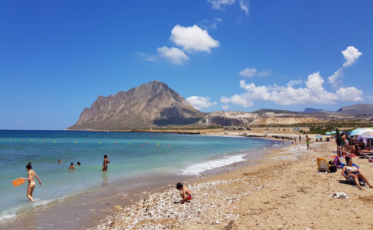 Foto af Rio Forgia med lys sand overflade