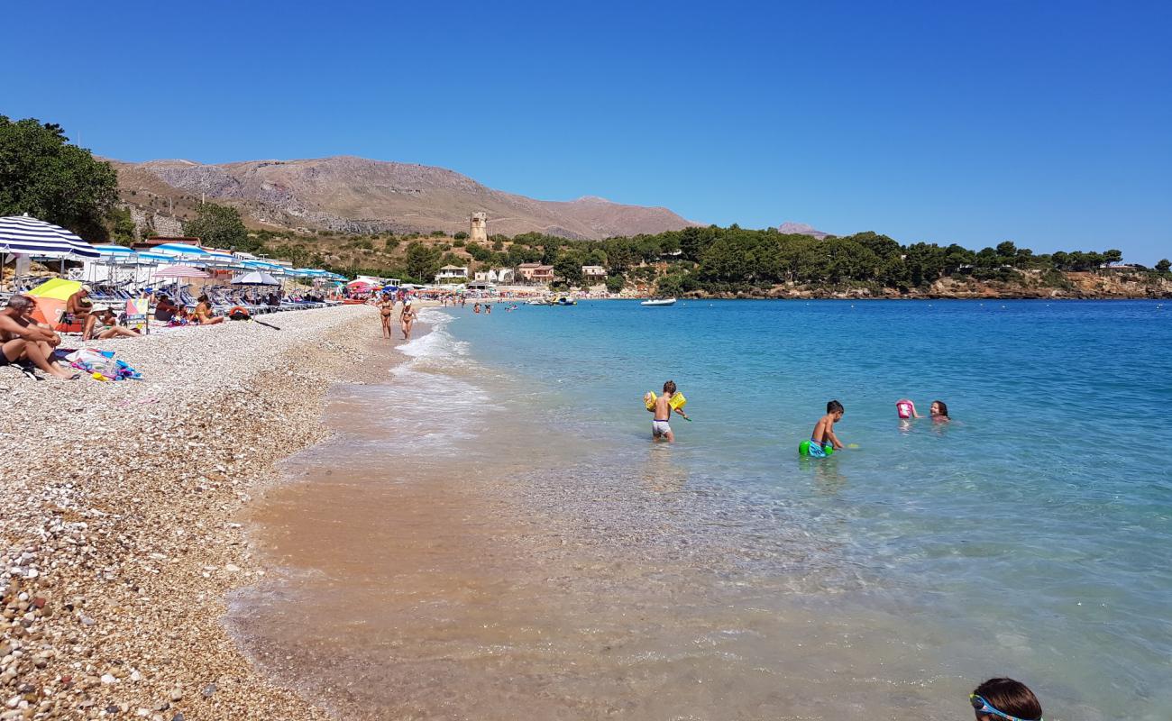 Foto af Guidaloca Strand med let sten overflade