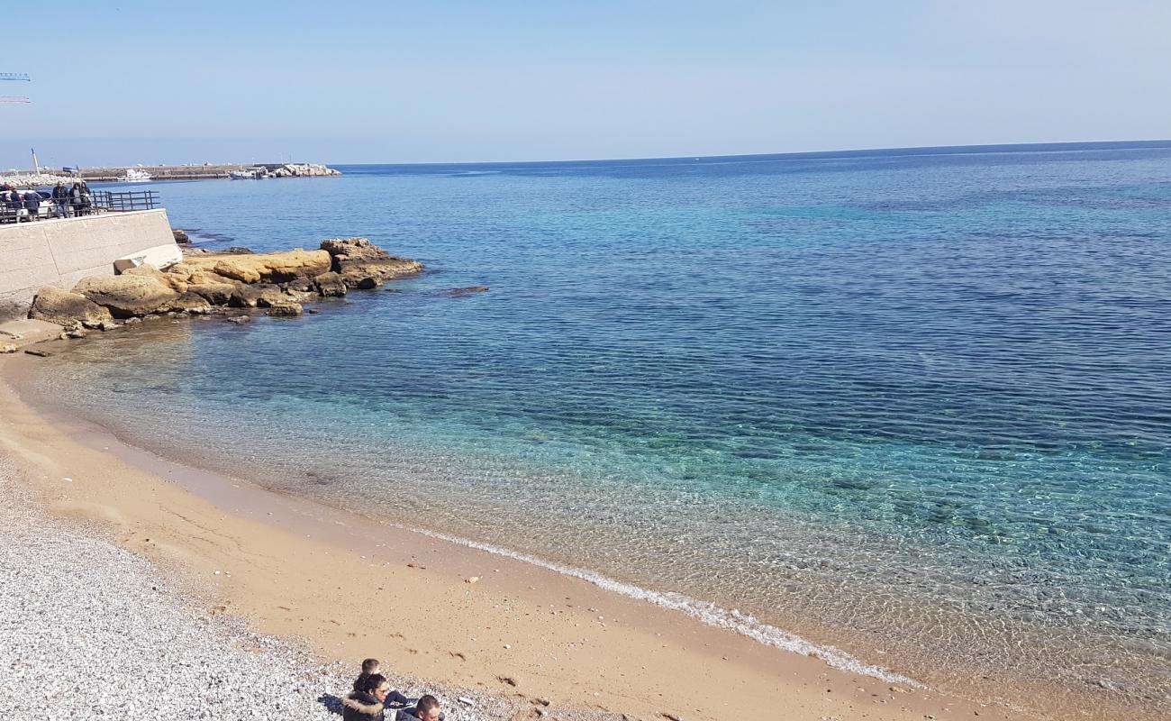 Foto af Olivella beach med let fin sten overflade