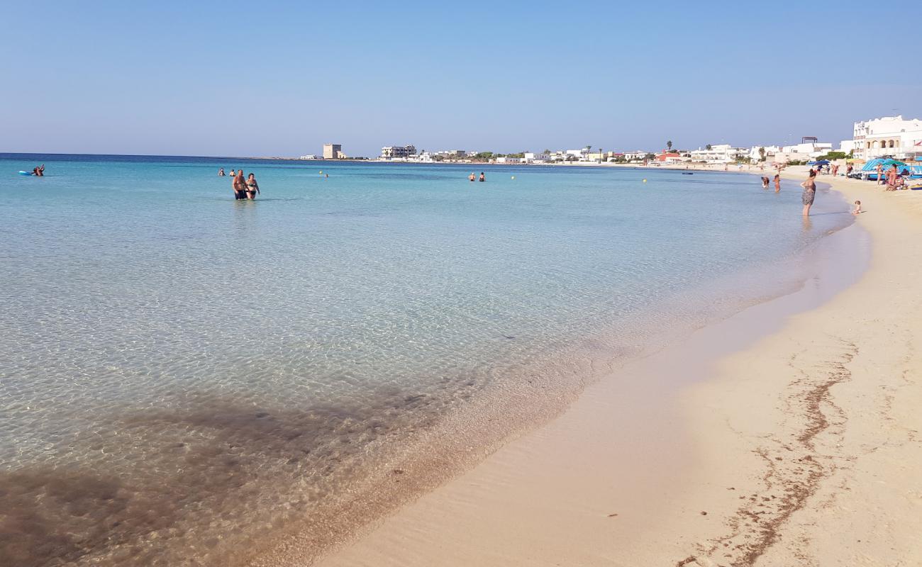 Foto af Spiaggia Porto Cesareo med lys sand overflade