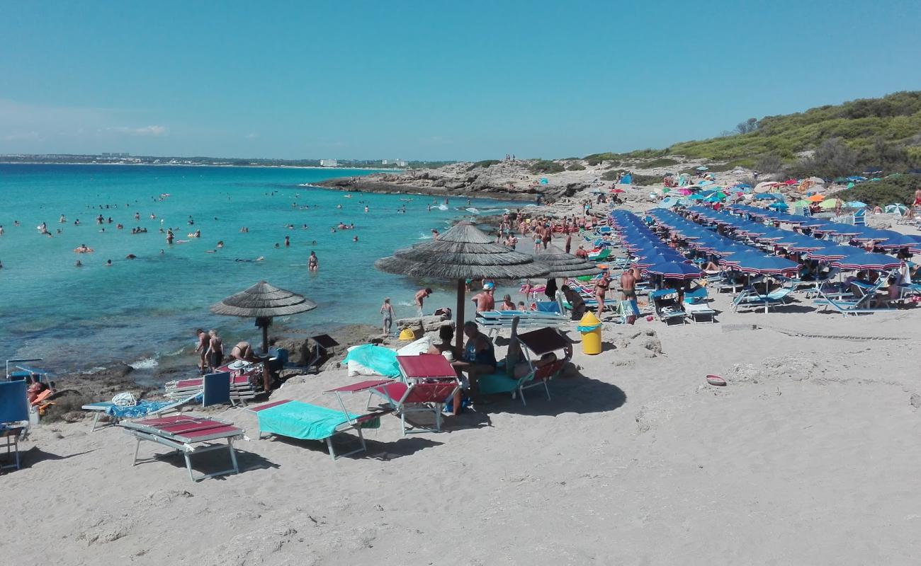 Foto af Punta della Suina med lys sand overflade