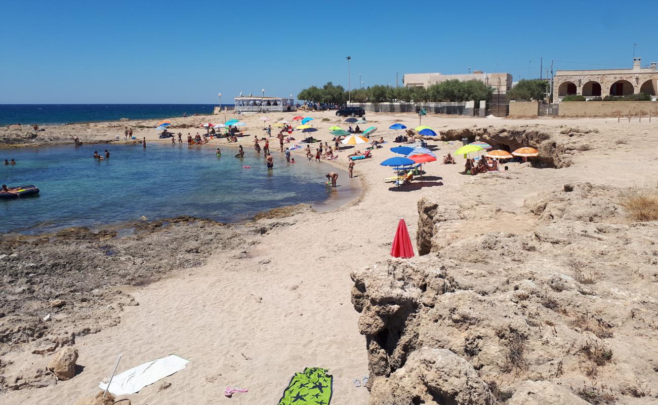 Foto af Spiaggia del Mare dei Cavalli med lys sand overflade