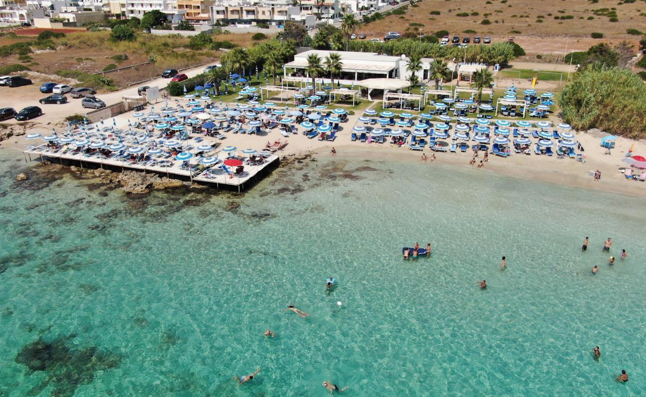 Foto af Saracino beach med lys fint sand overflade