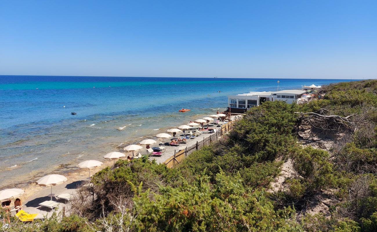 Foto af Frassanito beach med lys sand overflade