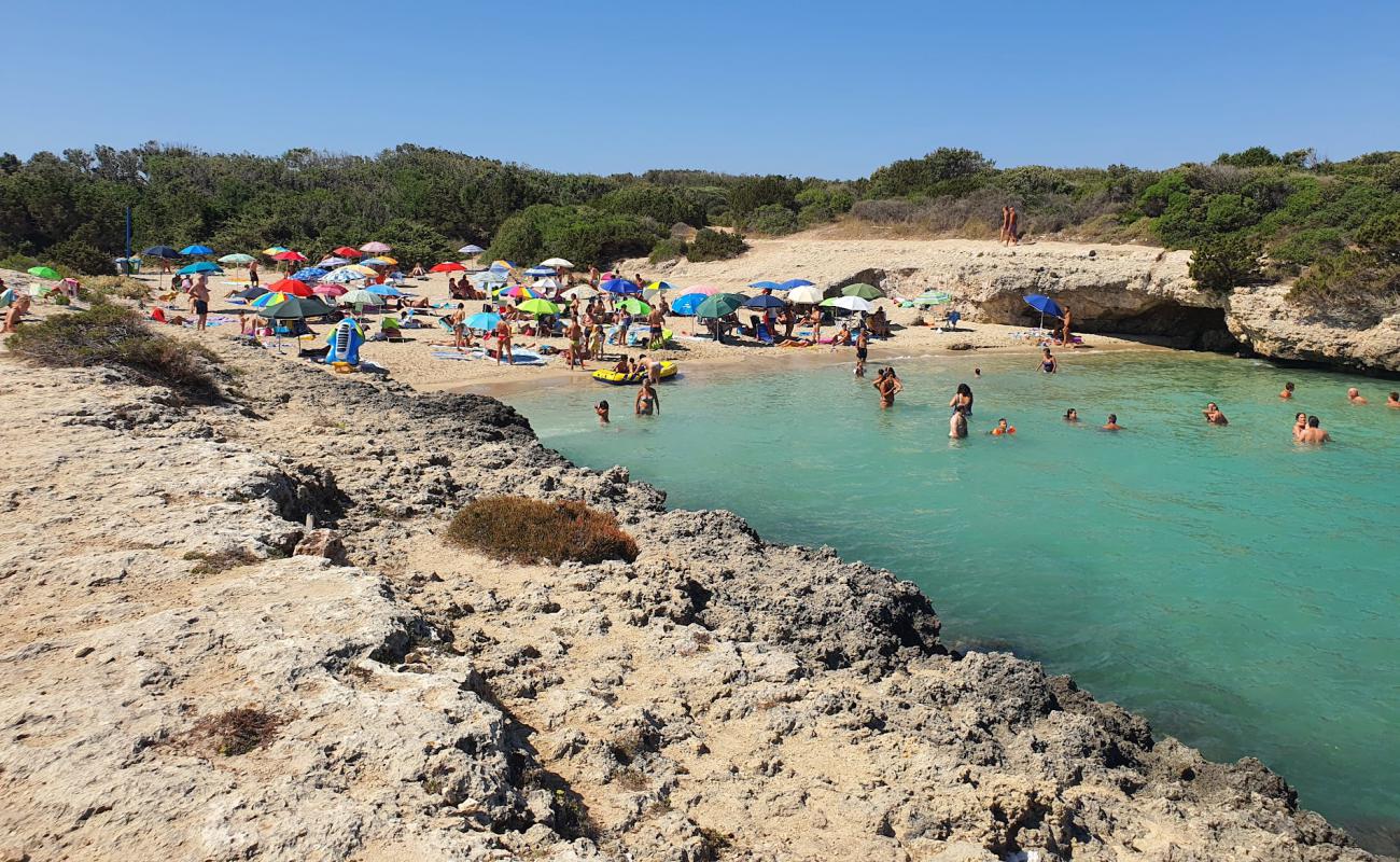 Foto af Torre Pozzelle beaches med lys sand overflade