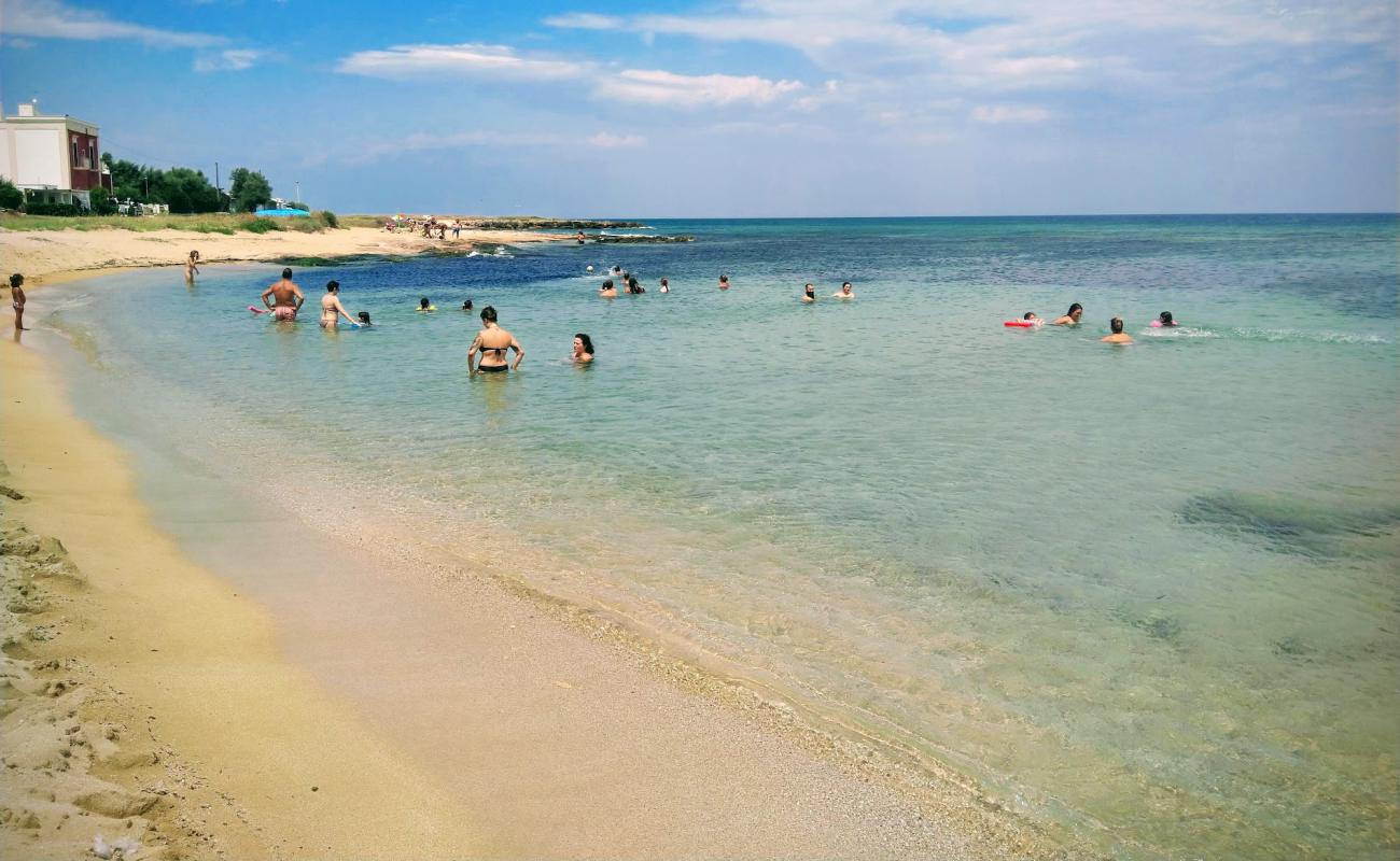 Foto af Spiaggia della Forcatella med lys sand overflade