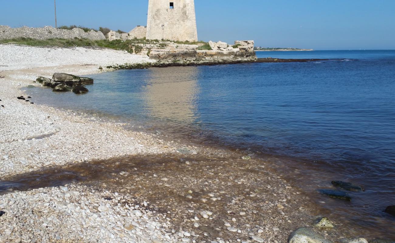 Foto af Torre Calderina beach med grå sten overflade