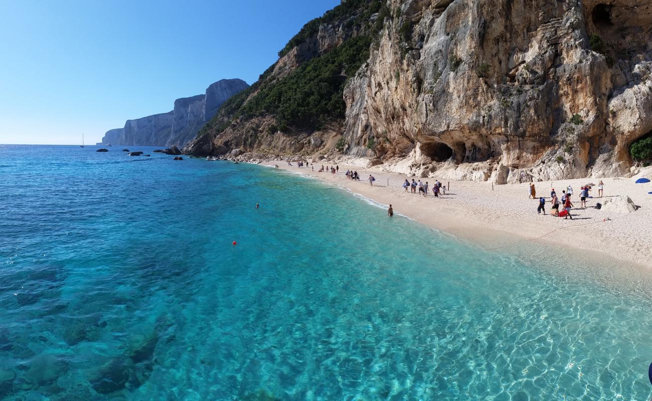 Foto af Spiaggia Dei Gabbiani med hvid fin sten overflade