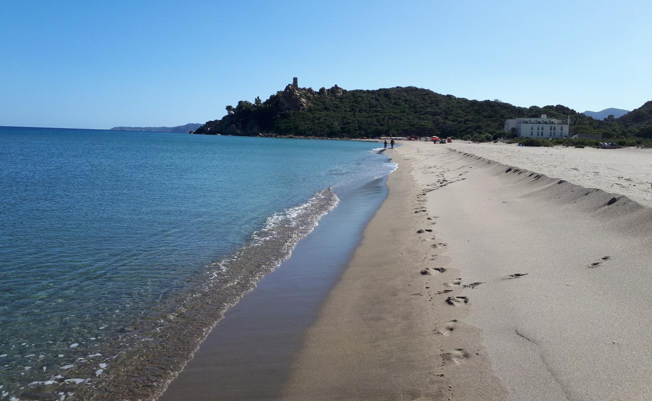 Foto af Torre Salinas med lys fint sand overflade