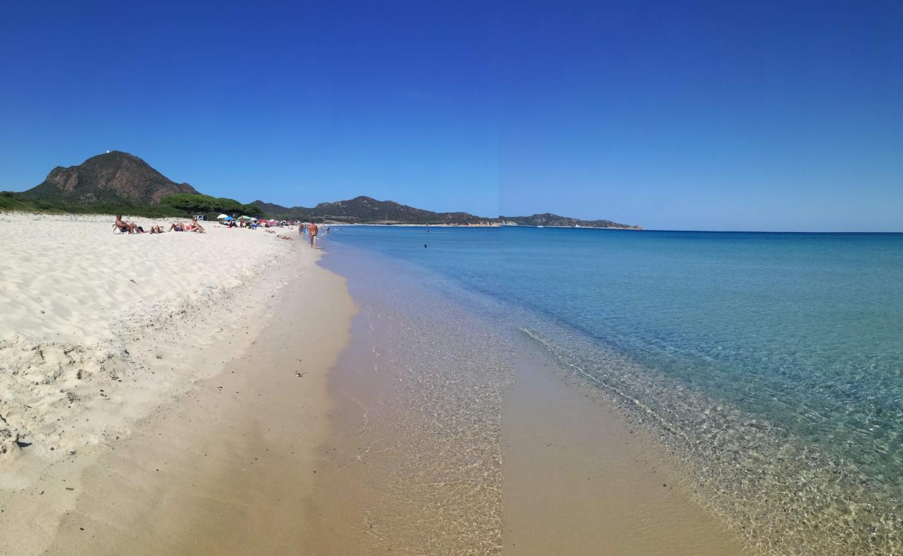 Foto af Spiaggia Rei Sole med lys fint sand overflade