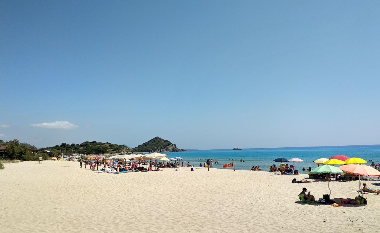 Foto af Marina di San Pietro Strand med lys fint sand overflade