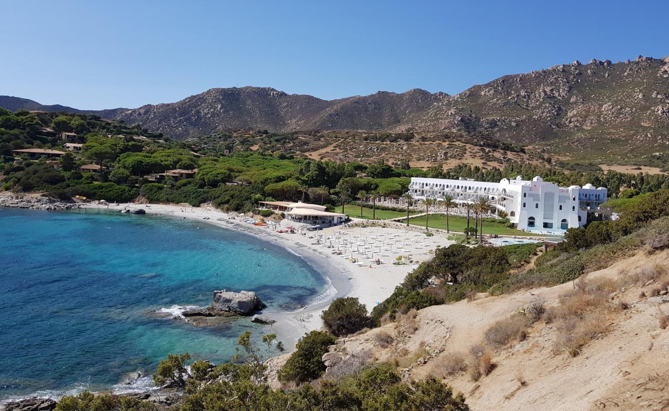 Foto af Piscadeddus II Strand med hvidt fint sand overflade