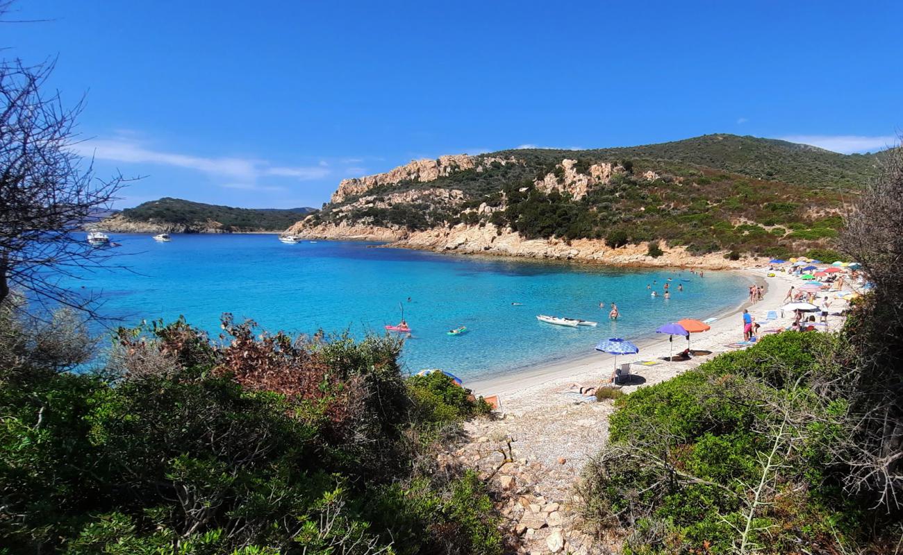 Foto af S'ortixeddu Strand med lys fint sand overflade