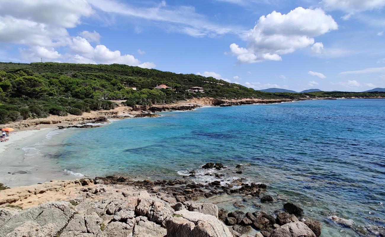 Foto af French beach med hvidt fint sand overflade