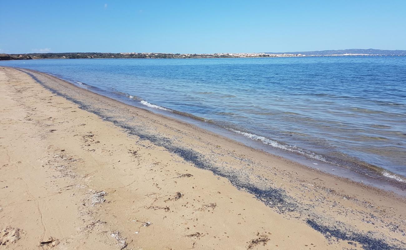 Foto af Cussorgia beach med lys fint sand overflade