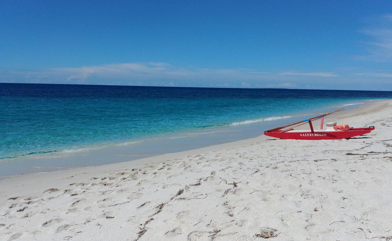 Foto af Maimoni Strand med lys fint sand overflade