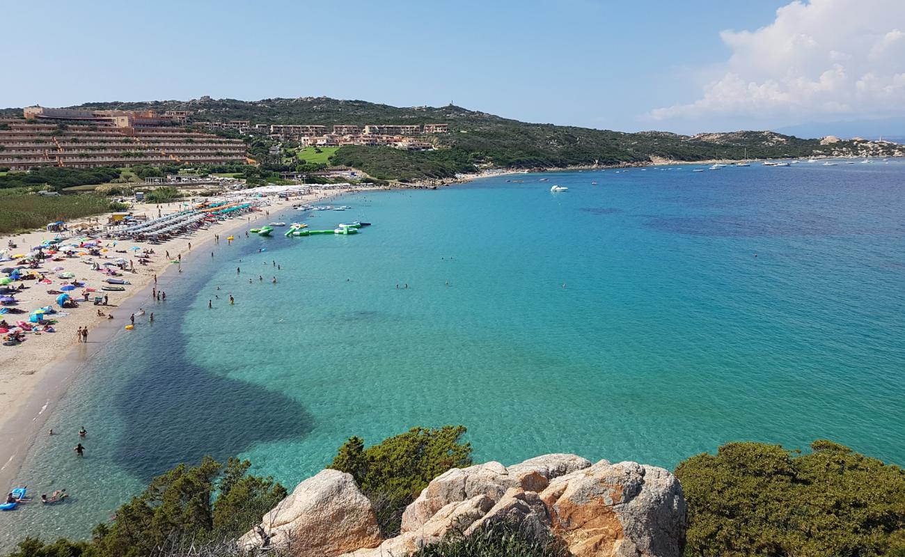 Foto af La Marmorata Strand med lys sand overflade