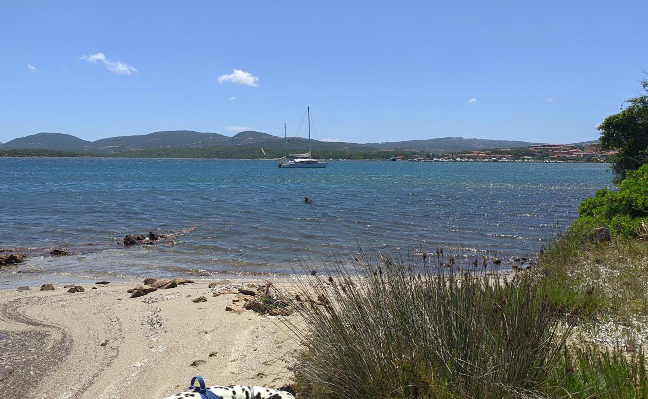 Foto af Spiaggia La Conchiglia med lys sand overflade