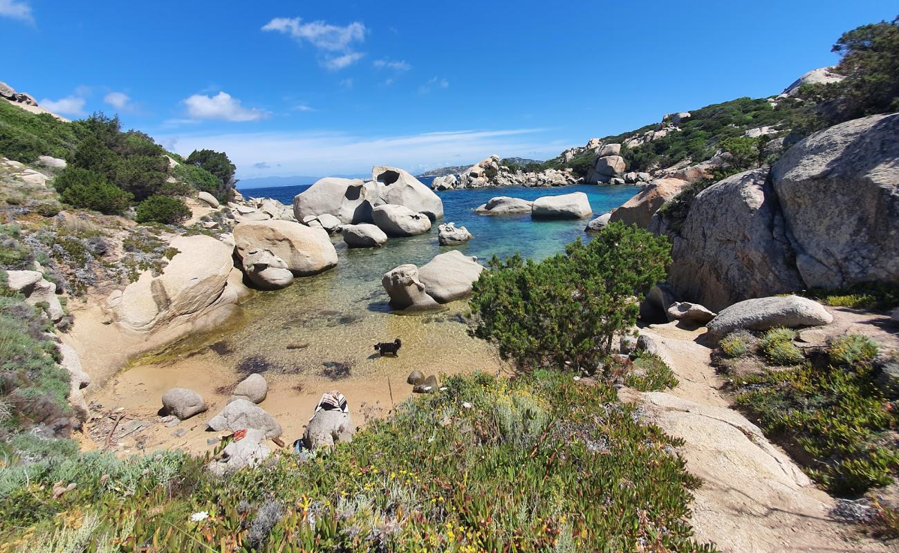 Foto af Spiaggia delle Piscine med brunt sand overflade