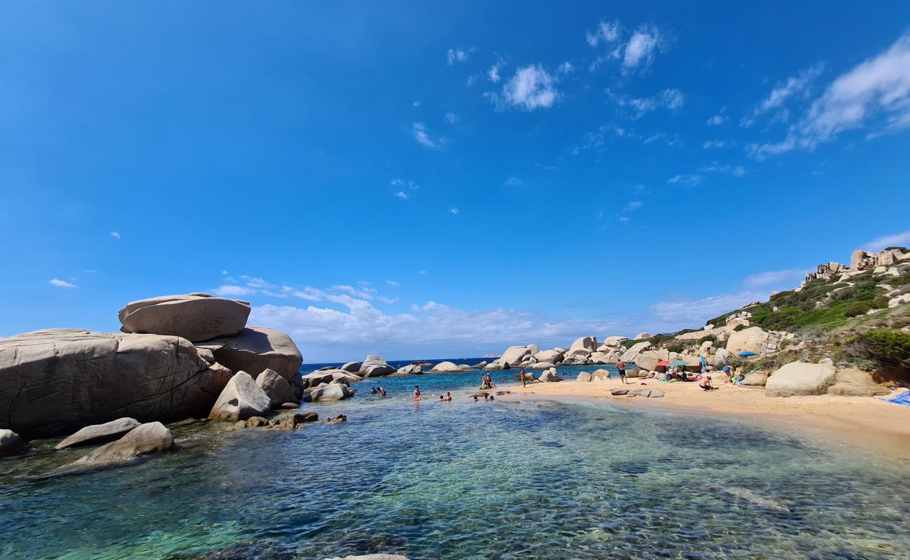 Foto af Talmone Strand med brunt sand overflade