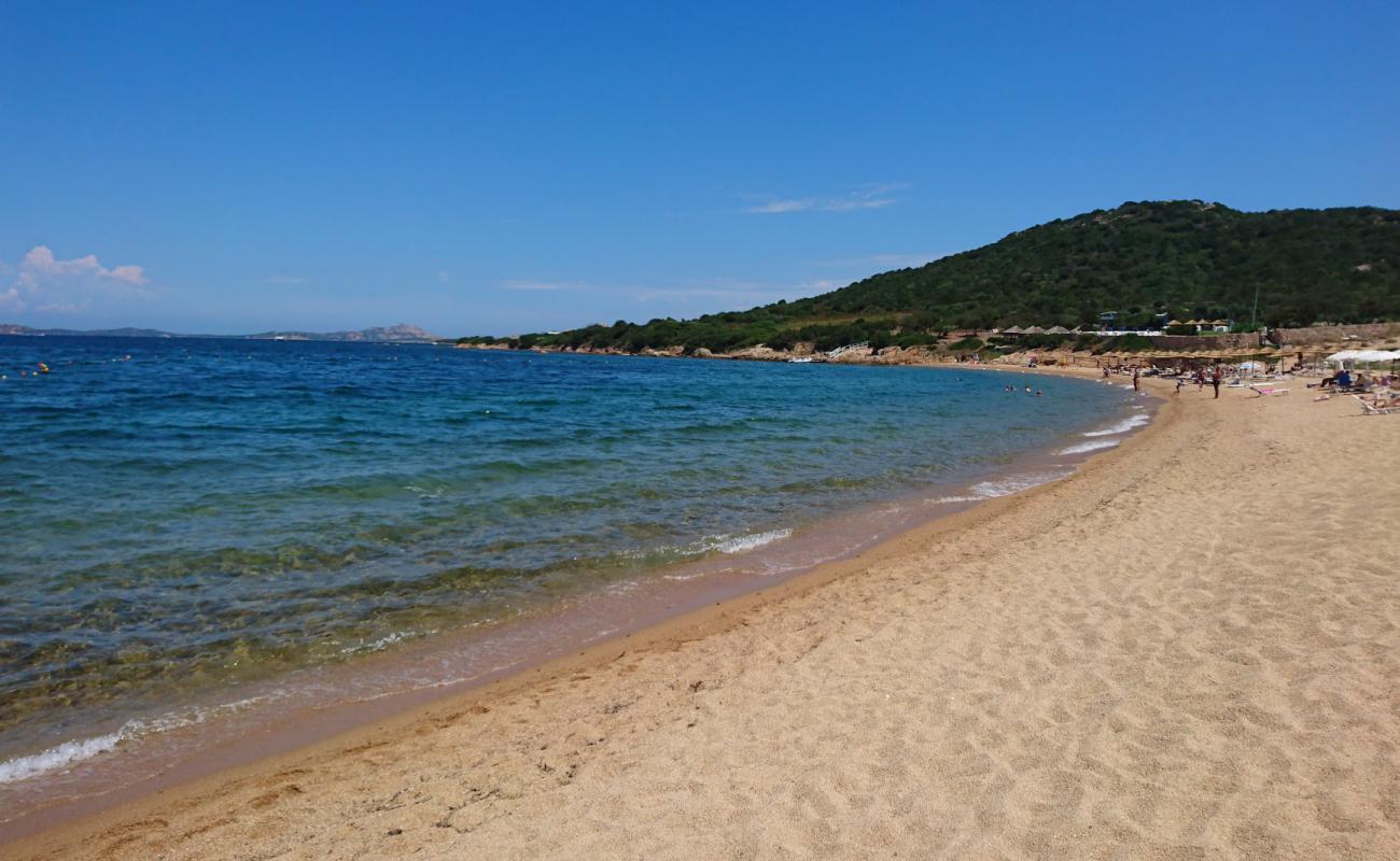 Foto af Spiaggia delle Saline med let fin sten overflade