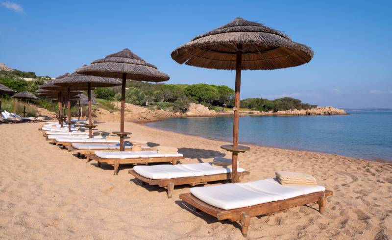 Foto af Spiaggia Liscia di Vacca II med let fin sten overflade