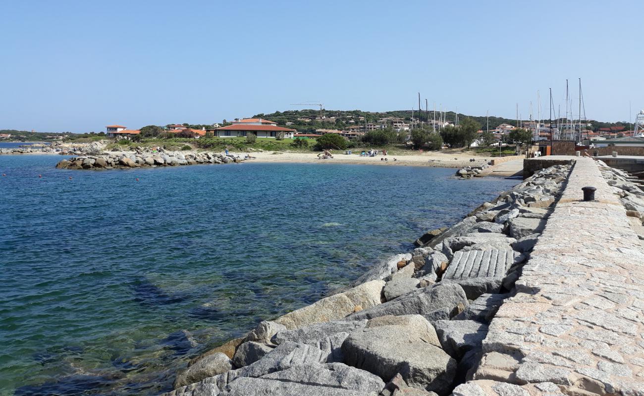 Foto af Spiaggia del Porto med let sand og småsten overflade