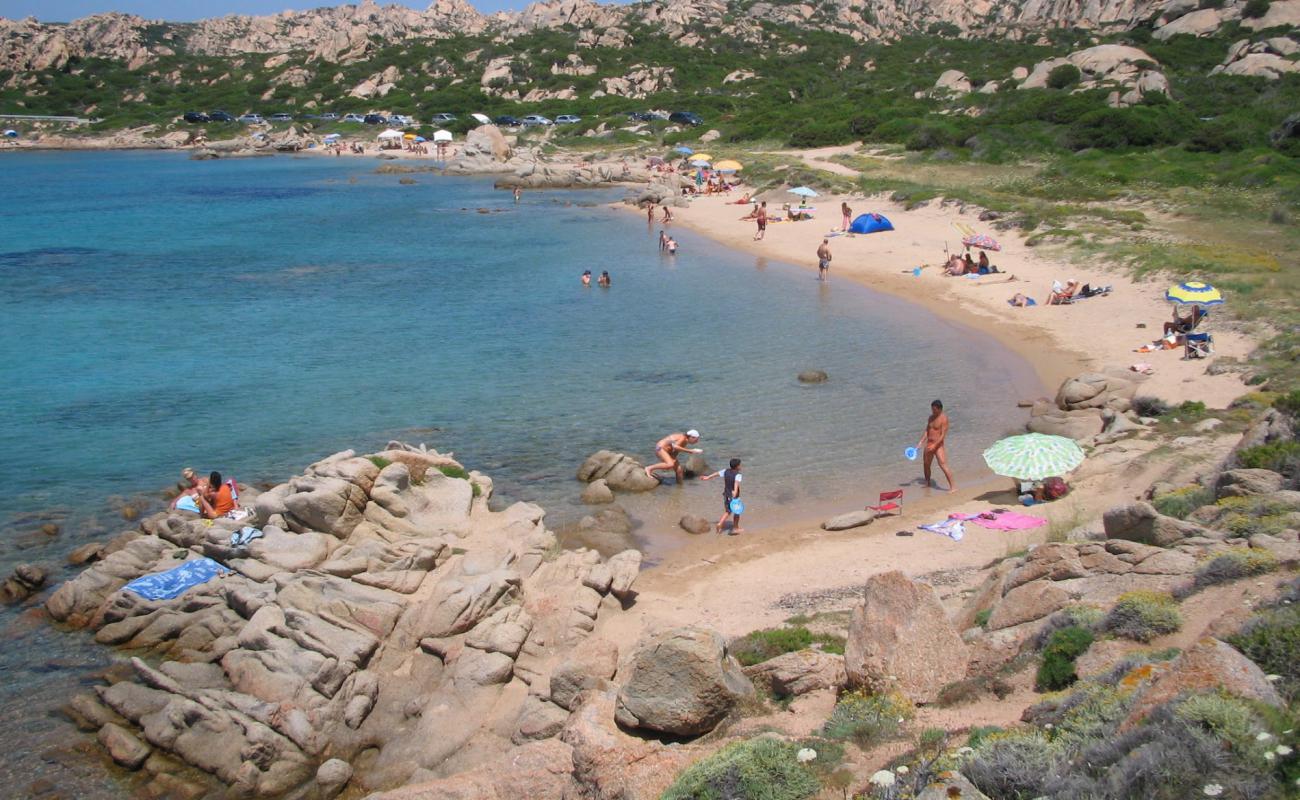 Foto af Spiaggia del Cardellino med let fin sten overflade