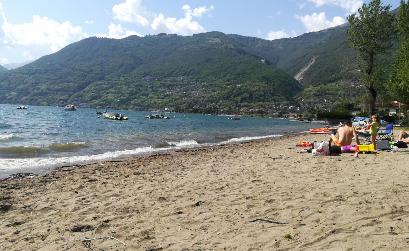 Foto af Spiaggia La Punta med lys sand overflade