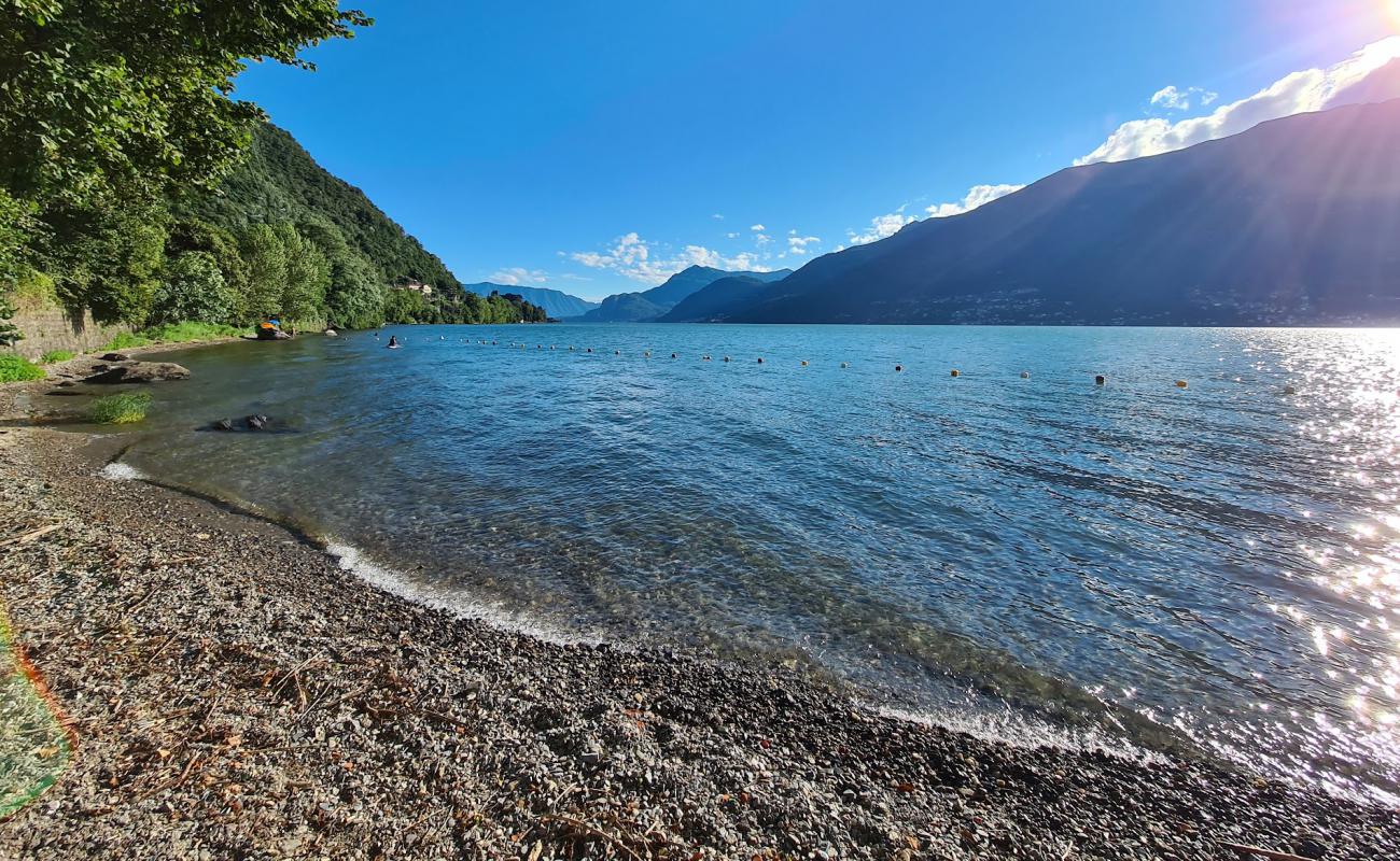 Foto af Spiaggia Tranquilla med grå sten overflade