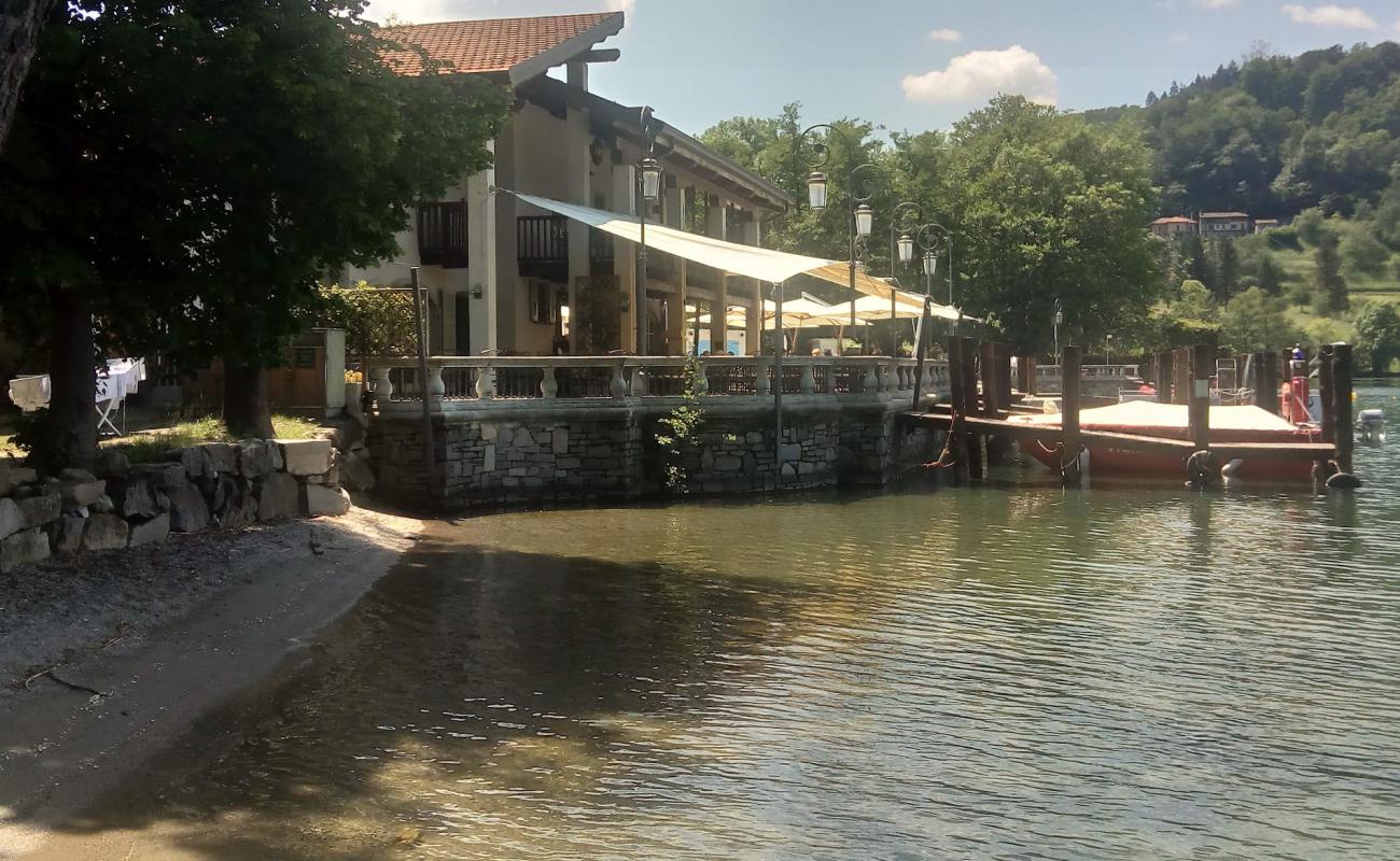 Foto af Spiaggia della Bagnera med let fin sten overflade