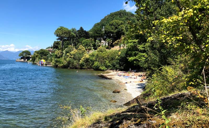 Foto af Spiaggia delle Rianne med grå sten overflade