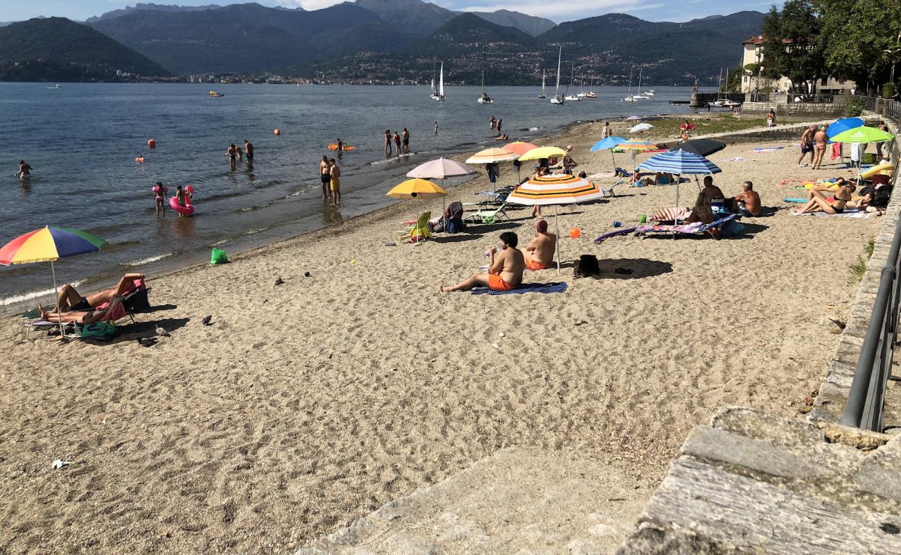 Foto af Spiaggi di Cerro med let sand og småsten overflade