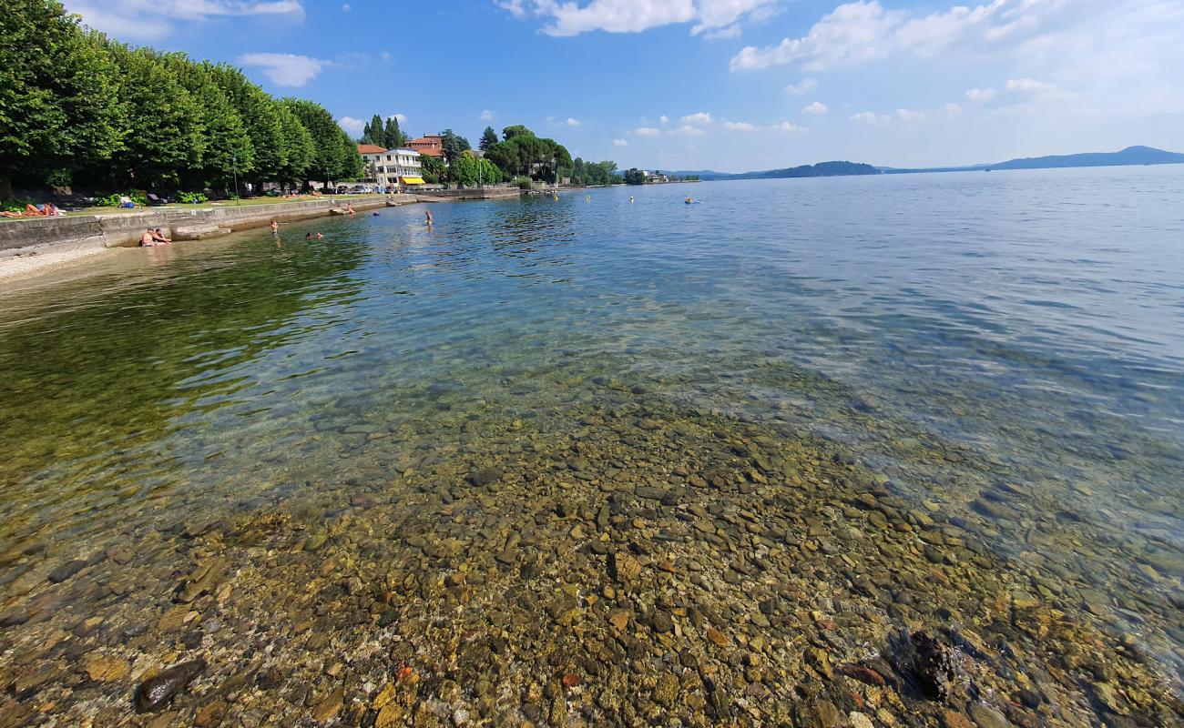 Foto af Spiaggia di Arolo med lyst sand & sten overflade