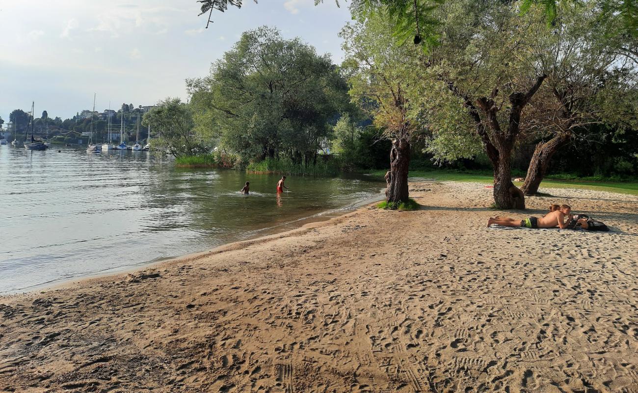 Foto af Spiaggia Guree Monvalle med lys sand overflade