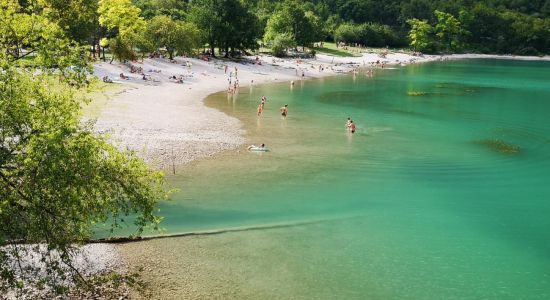 Lago Morto Stranden