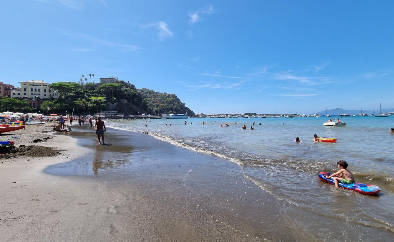 Foto af Spiaggia Sestri Levante med let fin sten overflade