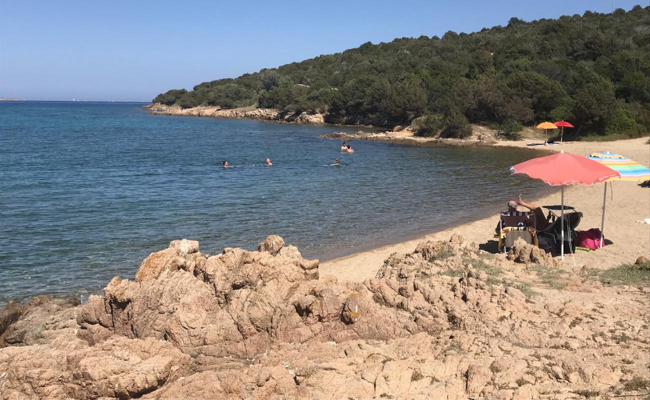 Foto af Spiaggetta La Contralta med lys sand overflade