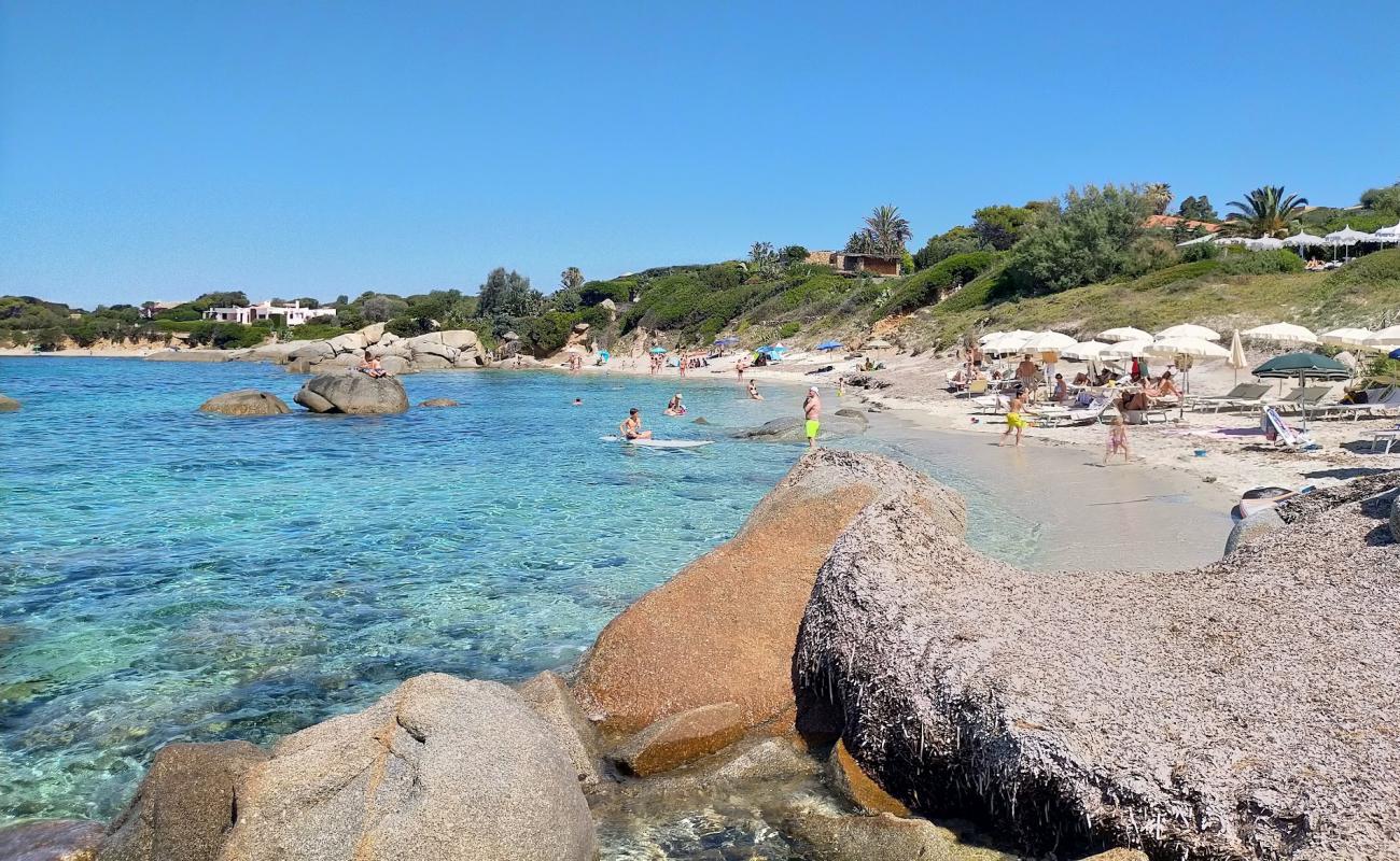 Foto af Spiaggia Cala Caterina med lys sand overflade