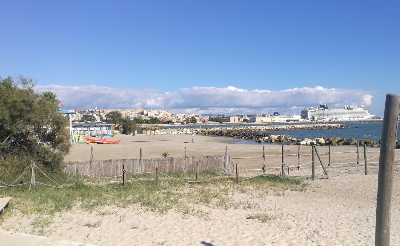 Foto af Spiaggia di Giorgino med lys sand overflade