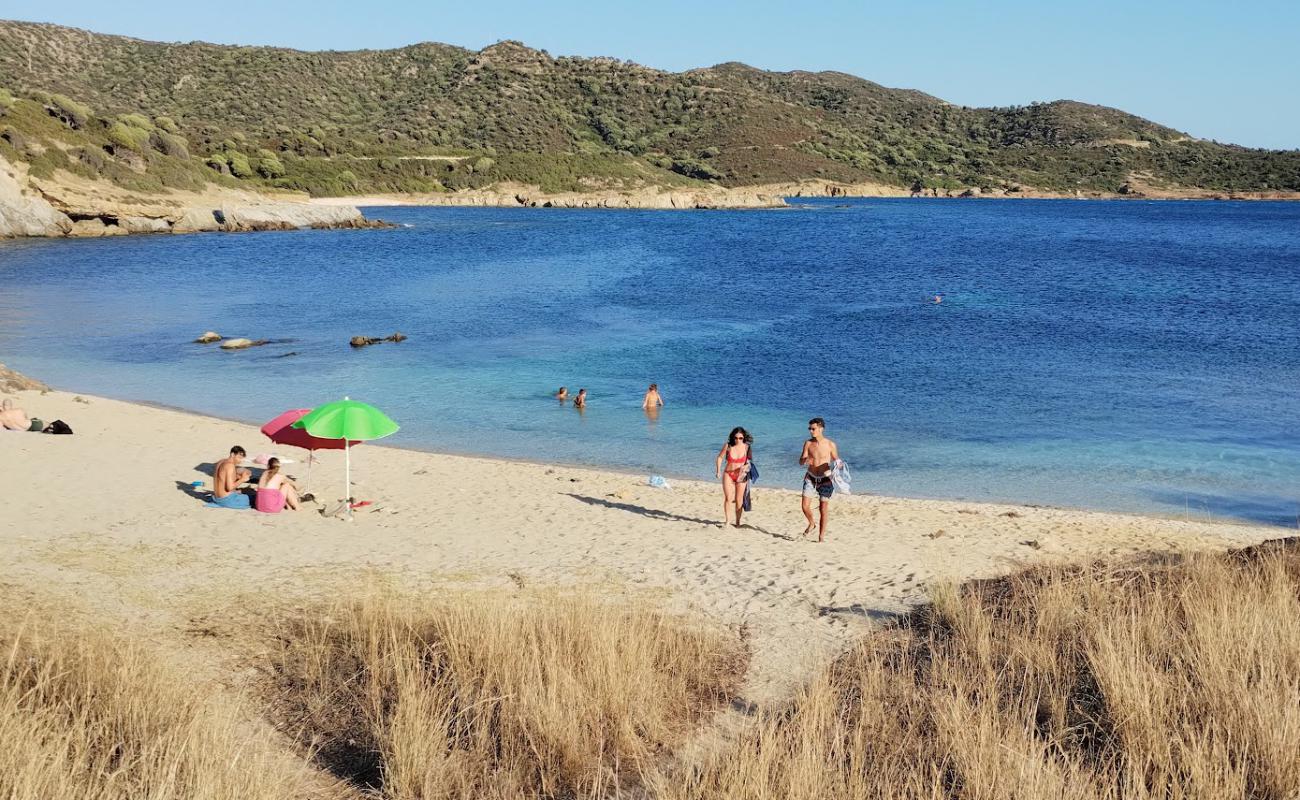 Foto af Spiaggia di Larboi med let fin sten overflade