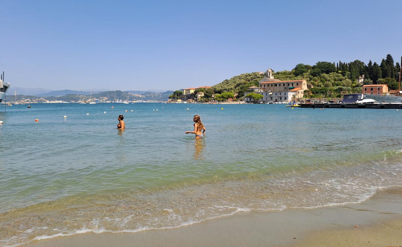 Foto af Spiaggia Giardini Pubblici med lys sand overflade